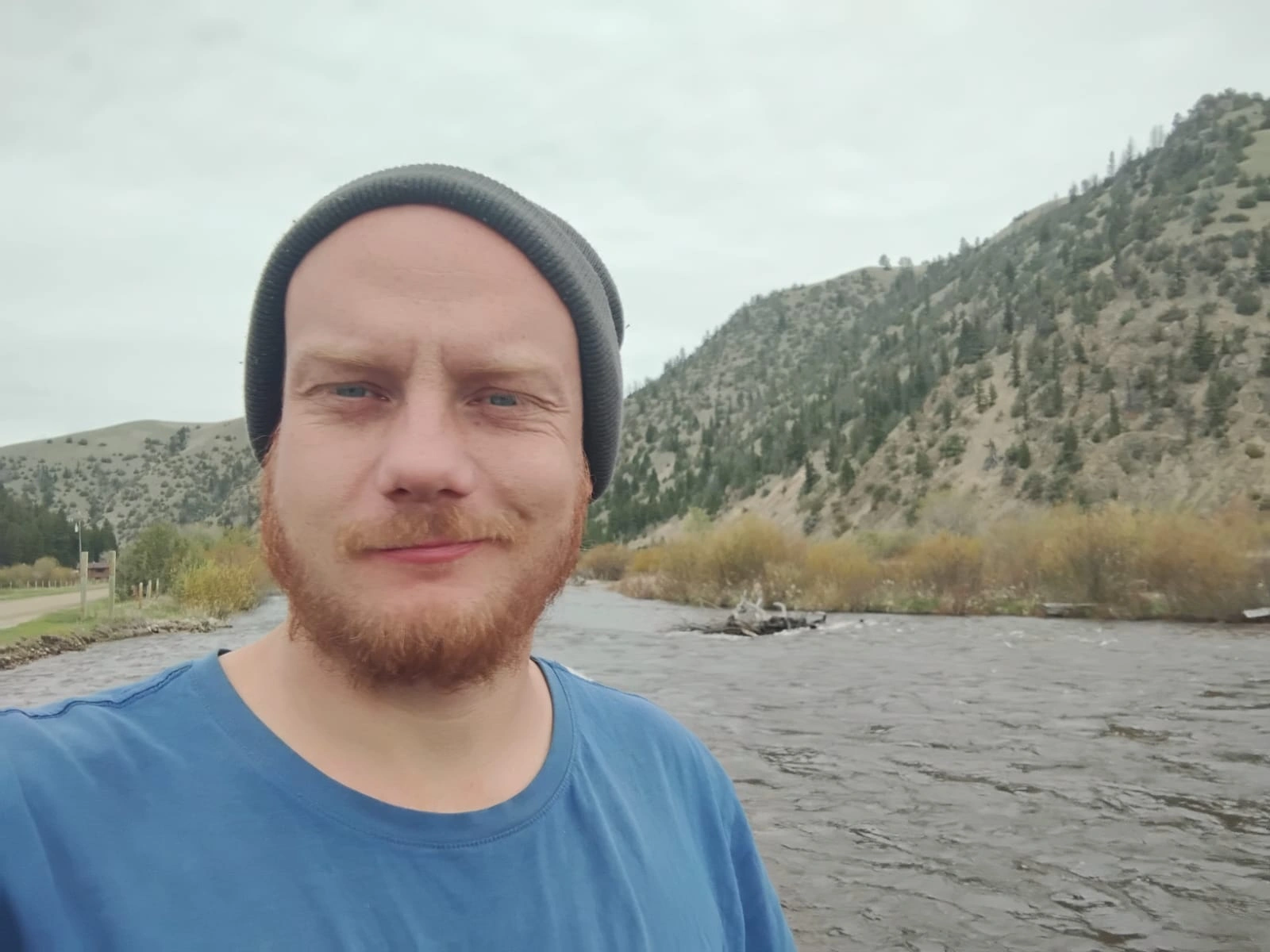Trenton exploring gemstone sites in Montana